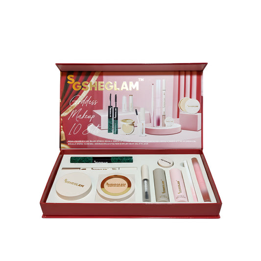 SHEGLAM Goddess Makeup 10-Piece Set