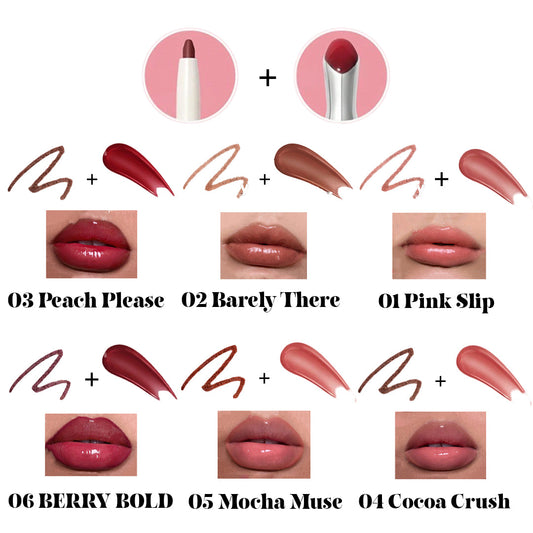 Sheglam Bold Booster Lip Combo -  Buy 1 Get 1 free