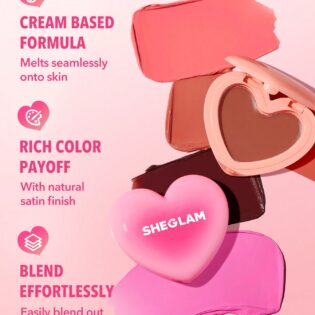 Sheglam Cream Blush Rose Cosmetics