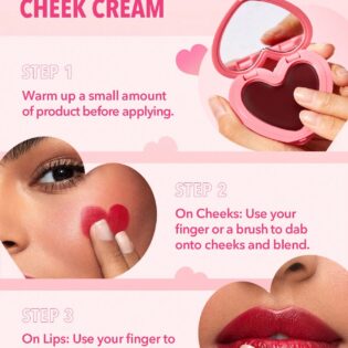 Sheglam Cream Blush Rose Cosmetics