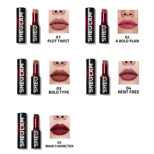 Sheglam Long-Lasting Matte Lipstick