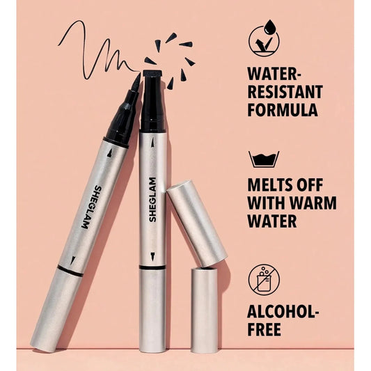 SHEGLAM Wing It Eyeliner Pencil Rose Cosmetics