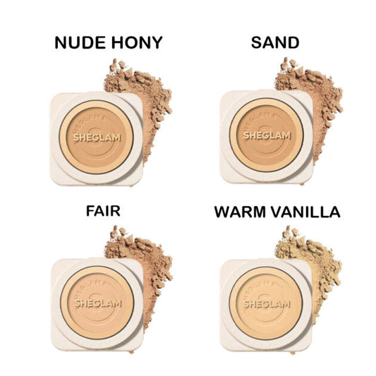 Sheglam Powder Foundation Rose Cosmetics