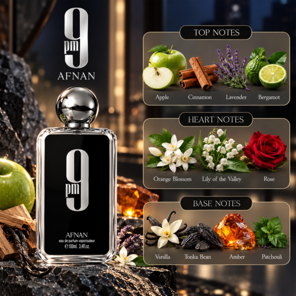 9PM Afnan Tester Perfume for Men – 100ml