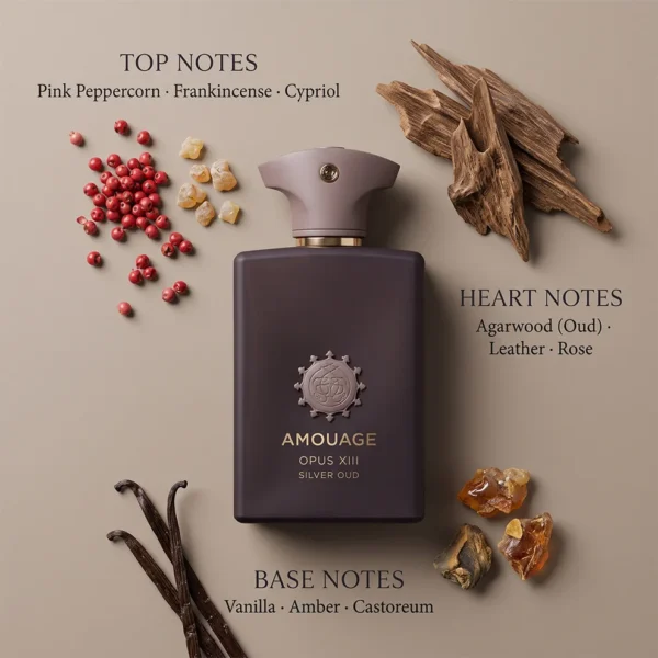 Amouage Opus XIII Silver Oud - Tester Perfume – 100ml