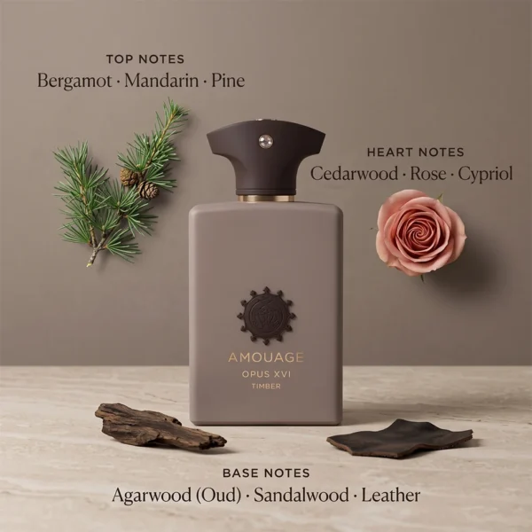 Amouage Opus XVI Timber -Tester Perfume – 100ml