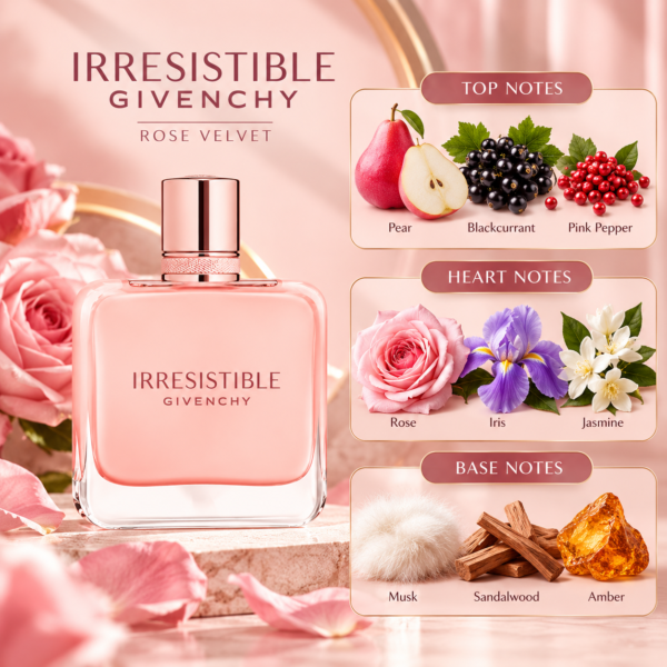 Irresistible Rose Velvet Givenchy Tester Perfume – 80ml