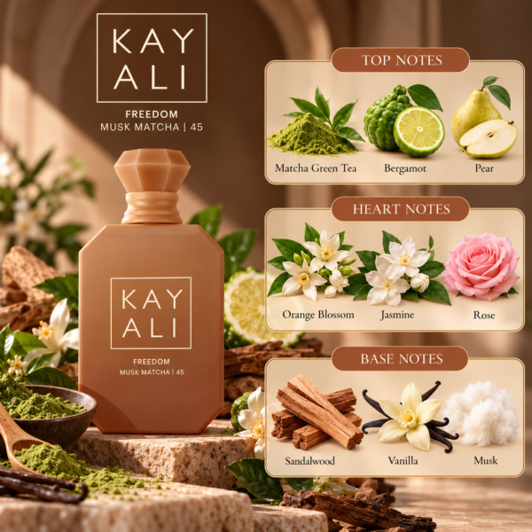 Freedom Musk Matcha | 45 Kayali Tester Perfume – 100ml