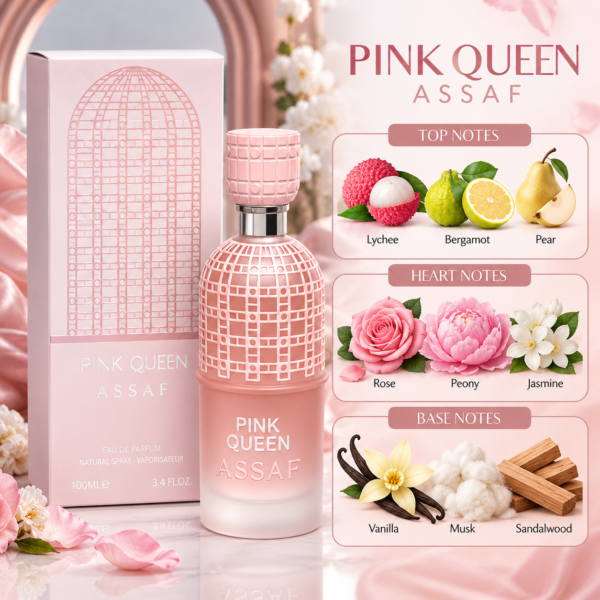 Pink Queen Assaf Tester Perfume – 200ml