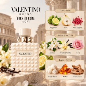 Valentino Donna Born in Roma Ivory Tester Perfume – 100ml